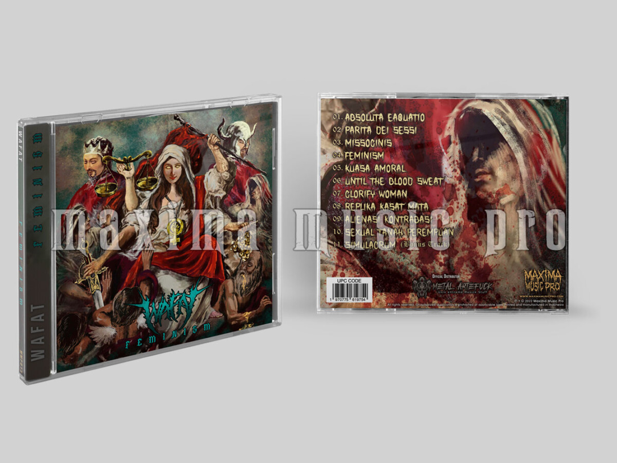 Maxima Music Pro - an Indonesian eXtreme MuSick Labels cd-wafat CD WAFAT - Feminsim  